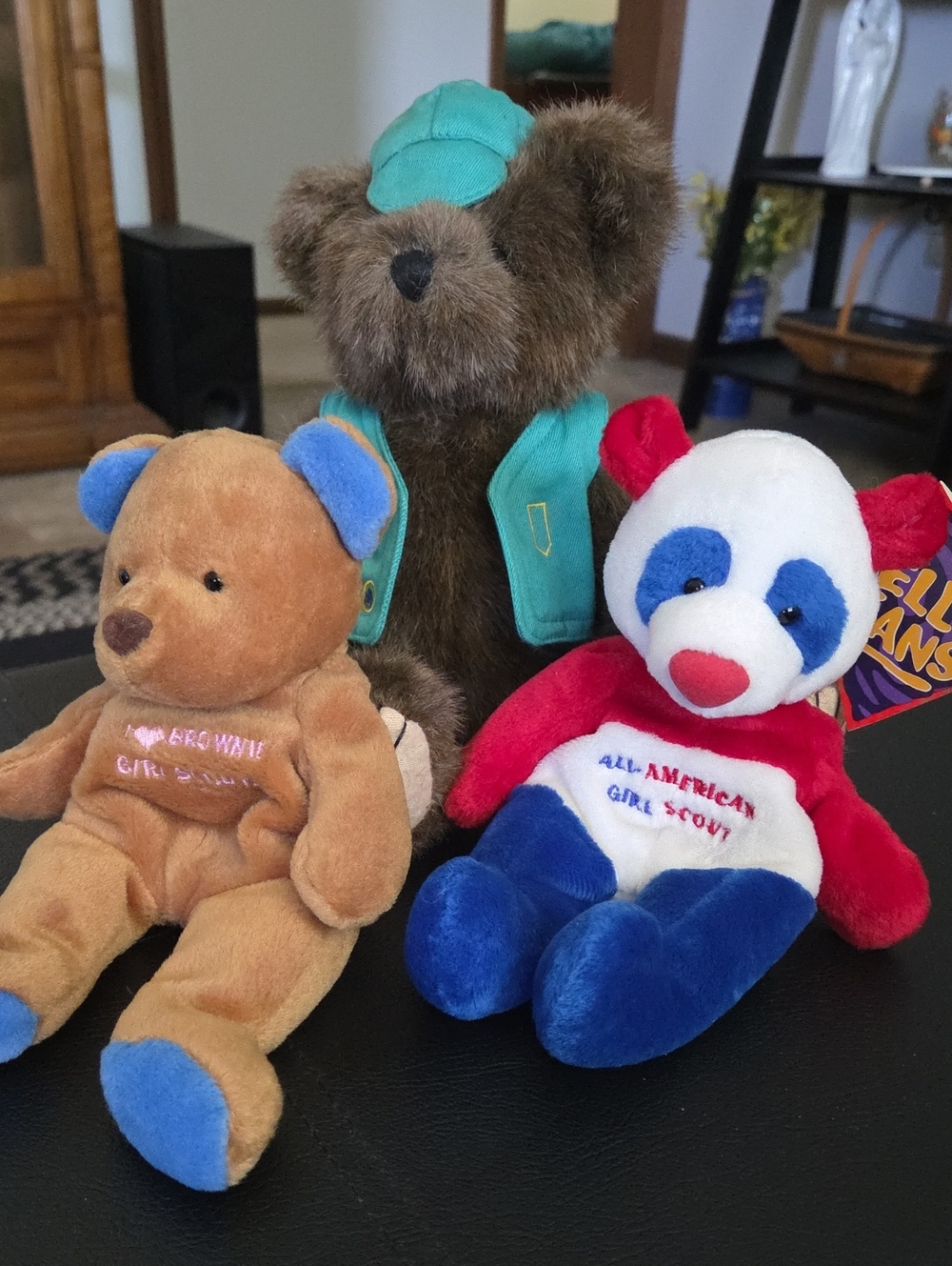 Girl Scout Plush Bear Trio